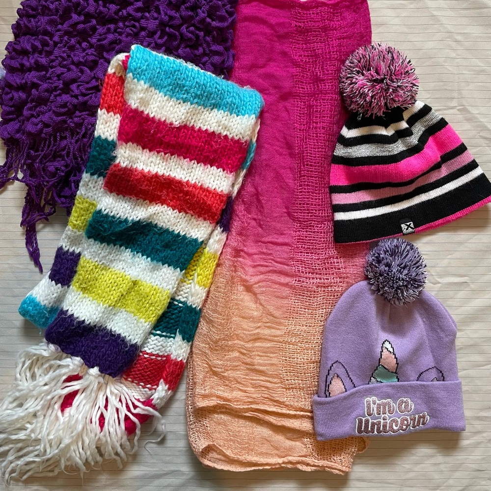 Winter Bundle Hats and Scarves